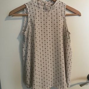 Loft Outlet Mock Neck Shell